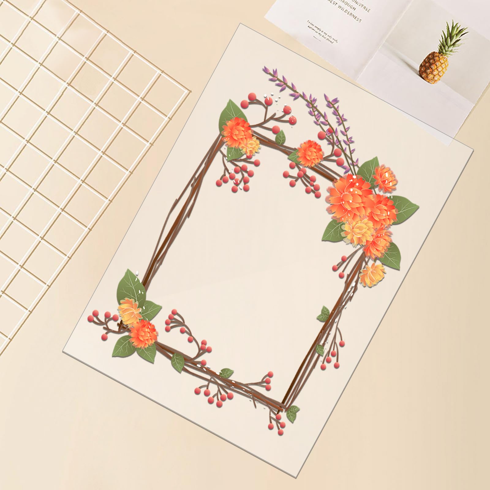 SOUJAP Confezione da 4 fogli in acrilico trasparente, formato A3, 420 x 297 x 3 mm, pannelli in plastica trasparente, pannelli in acrilico per decorazione domestica, esposizione, cornici, pittura