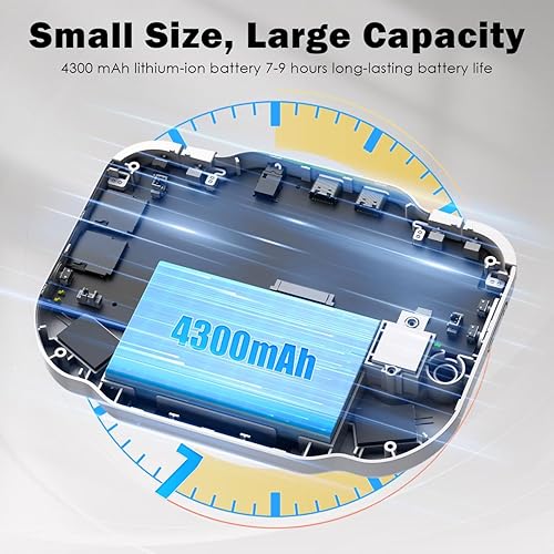 Miniatura 5 de MagicX Zero 40 - Consola de juegos portátil, pantalla IPS de 4.0 pulgadas, consolas de videojuegos retro con batería de 4300 mAh de larga duración y