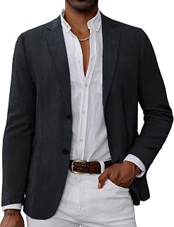 Mens Blazer Sport Coats Casual Lightweight 2 Button Sports Coat and Blazers Suit Jacket