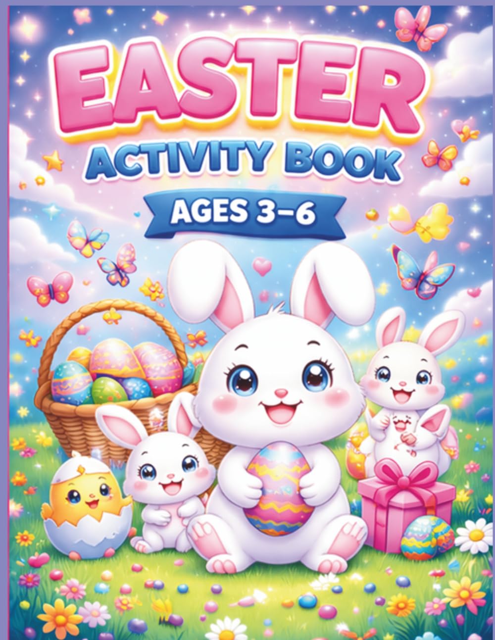 Easter Activity Book for Kids: Ages 3–6
