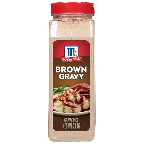 Miniatura 16 de McCormick - Mezcla de Brown Gravy - Sobre de condimentos, 0.87 onzas, paquete de 24