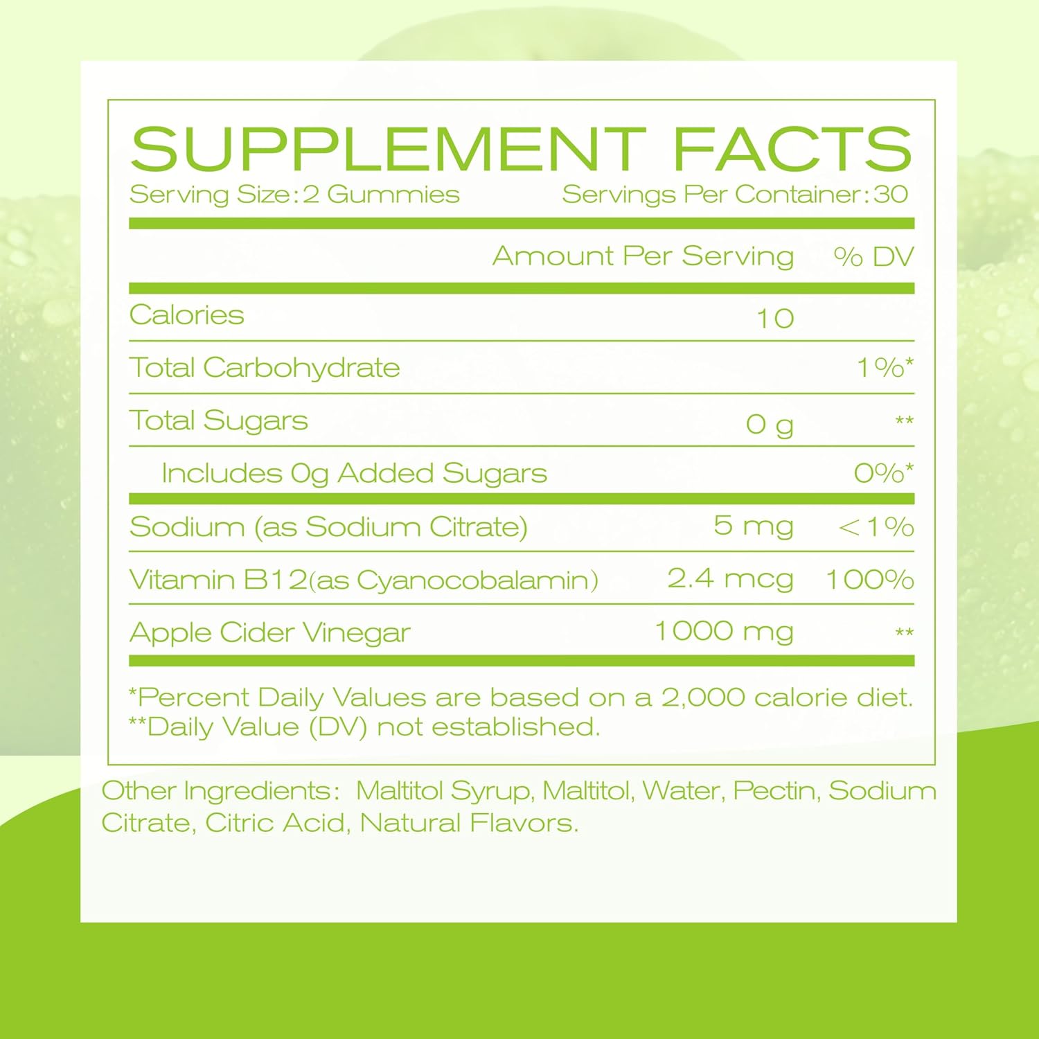 NEWELLME ACV Gummies with The Mother & B12 – Sugar-Free, Great-Tasting Vegan Gummies for Digestion, Metabolism & Daily Energy Support, 120 Count - Image 7