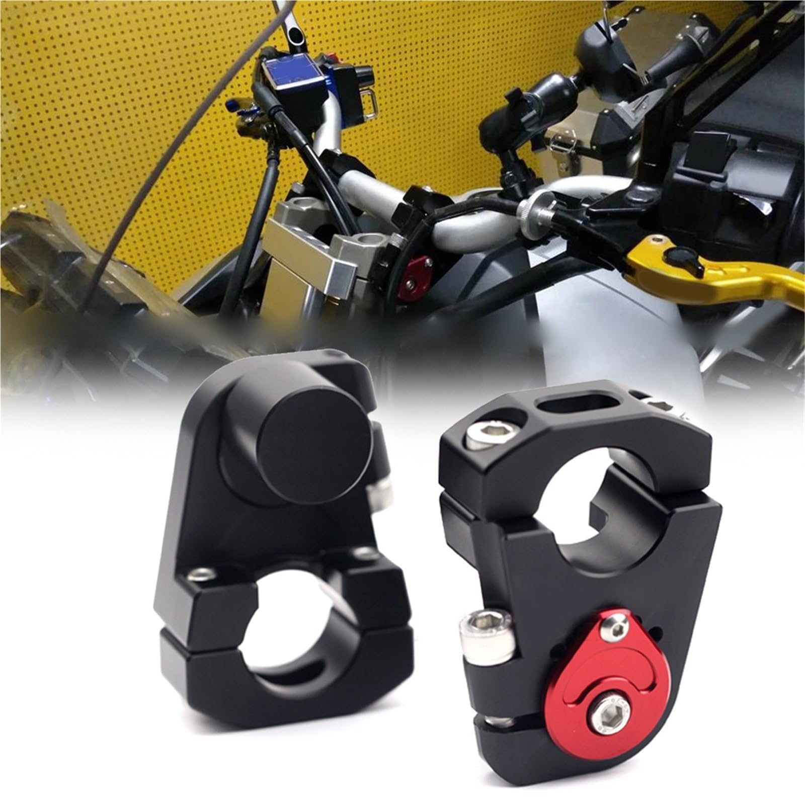 Rehausseurs de guidon 28 mm pour F800GS et R1200GS adaptateur extension moto