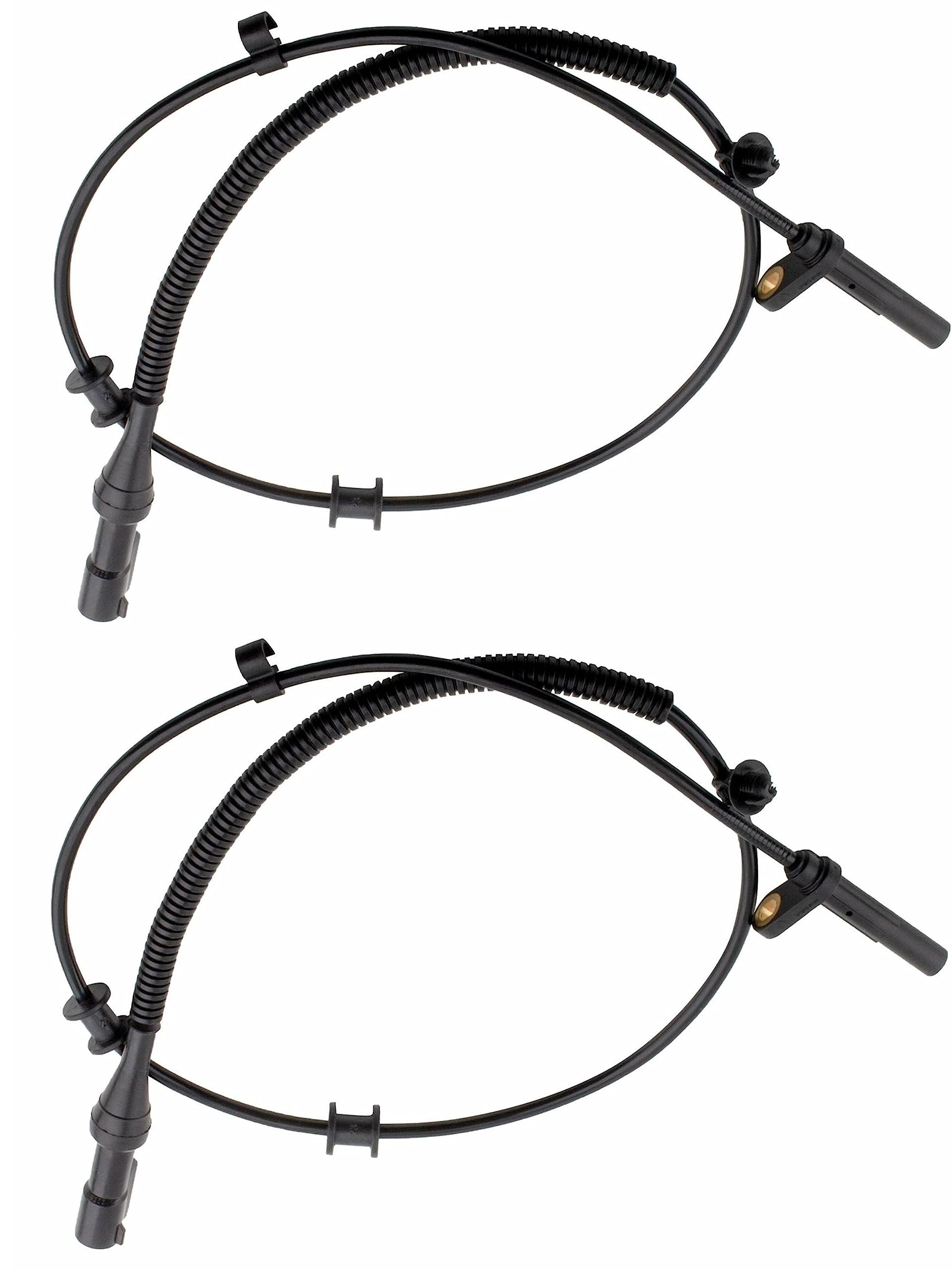 2PCS ABS Speed Sensor Front Left&Right Fit for Ford F-150 (2005-2008) / Ford Lobo (2004-2007) / Lincoln Mark LT (10), (2006-2008) 7L3Z2C204A/ALS1712/ALS917