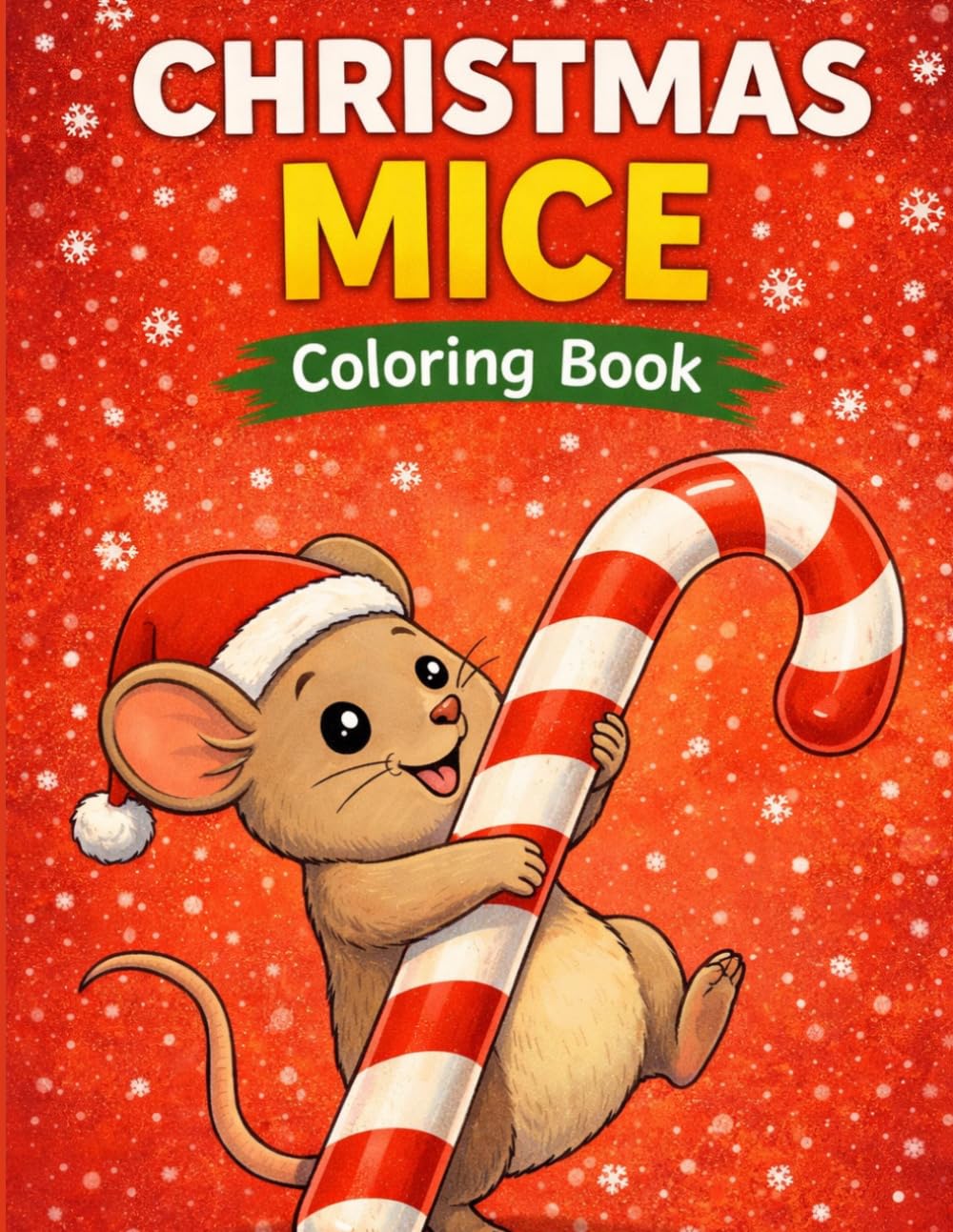 Christmas Mice Coloring Book: Adorable Mice Celebrating Christmas—Color Cozy Winter Moments, Cheese-Filled Festivities, and Heartwarming Holiday Adventures for All Ages