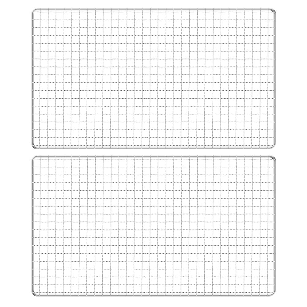 Grilles de barbecue carrées en acier inoxydable durable par 2