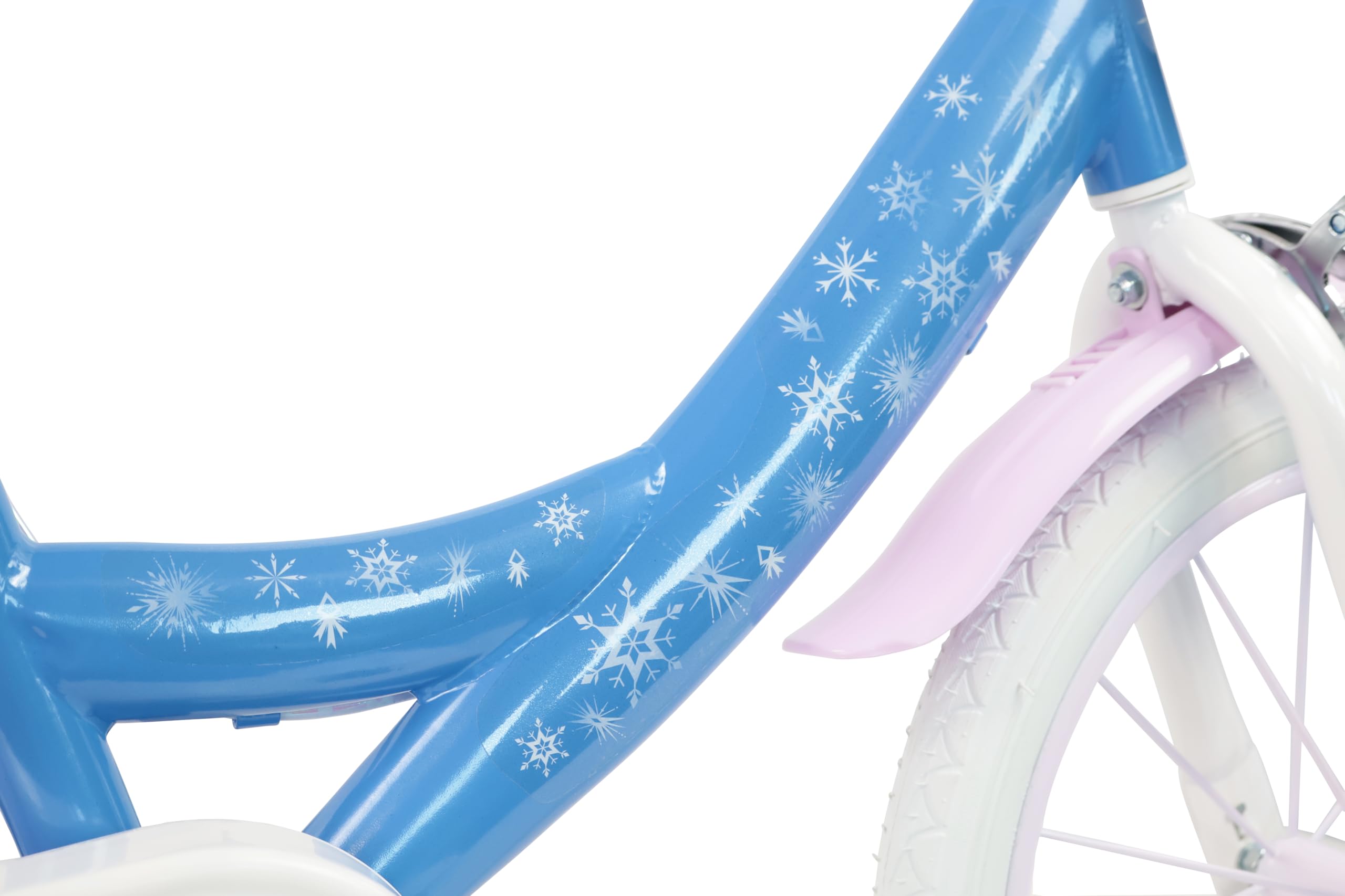 Denver Bicicletta Bambina 16 Pollici Frozen, Rotelle Rimovibili, Freni Caliper, Telaio Acciaio