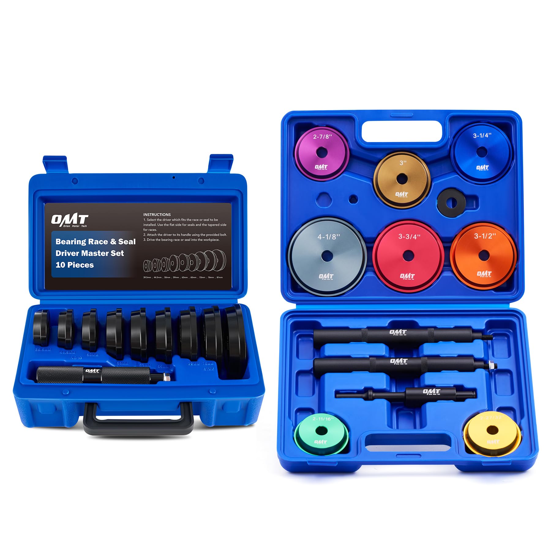 Amazon.com: Orion Motor Tech Seal Installer Bearing Driver Kit