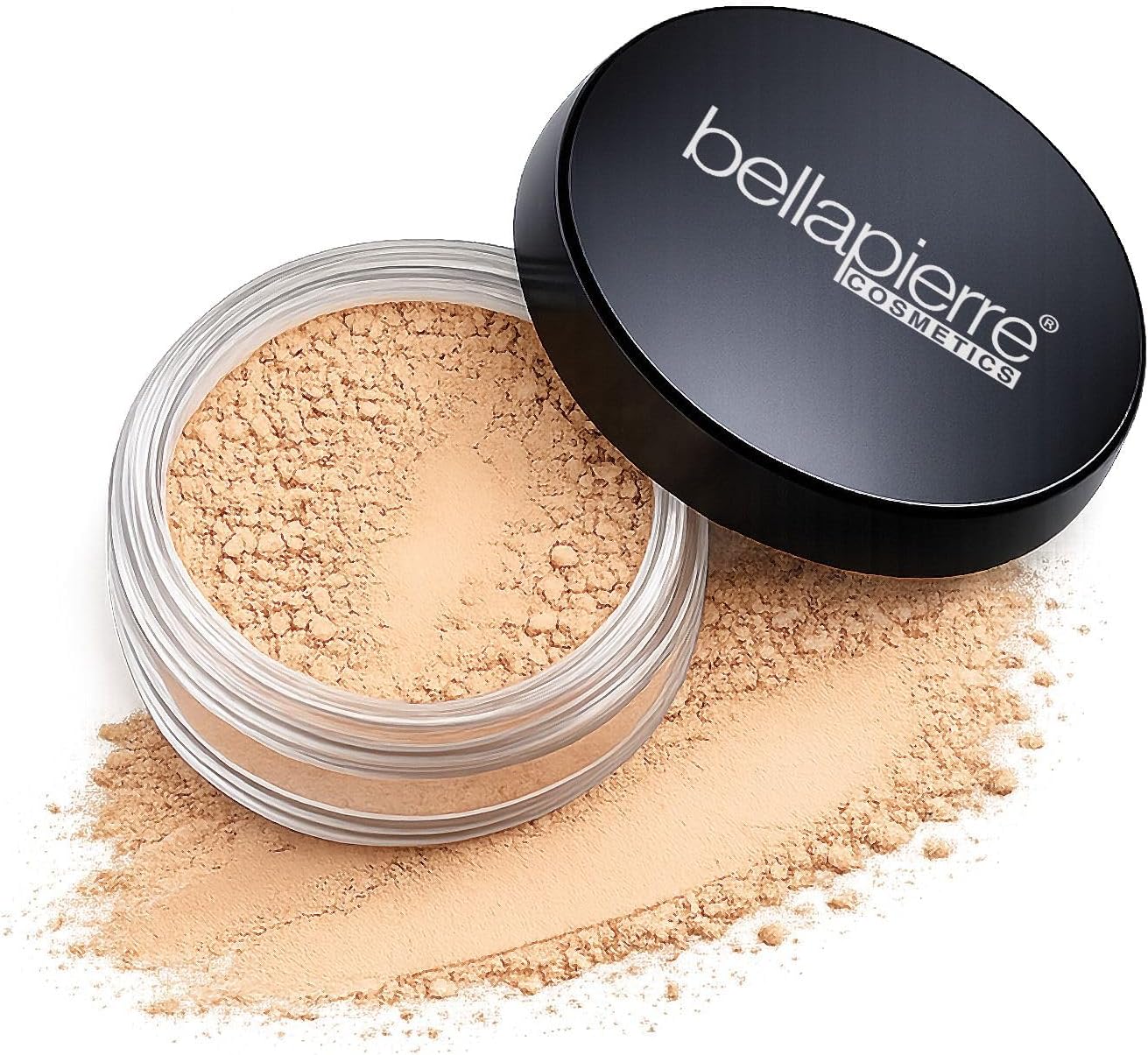Mineral Foundation SPF 15 - Loose Powder Foundation, Full Coverage Mineral Makeup with Matte Finish, Vegan, Cruelty Free, Hypoallergenic, Oil Free, Talc Free, 0.32 oz - Latte