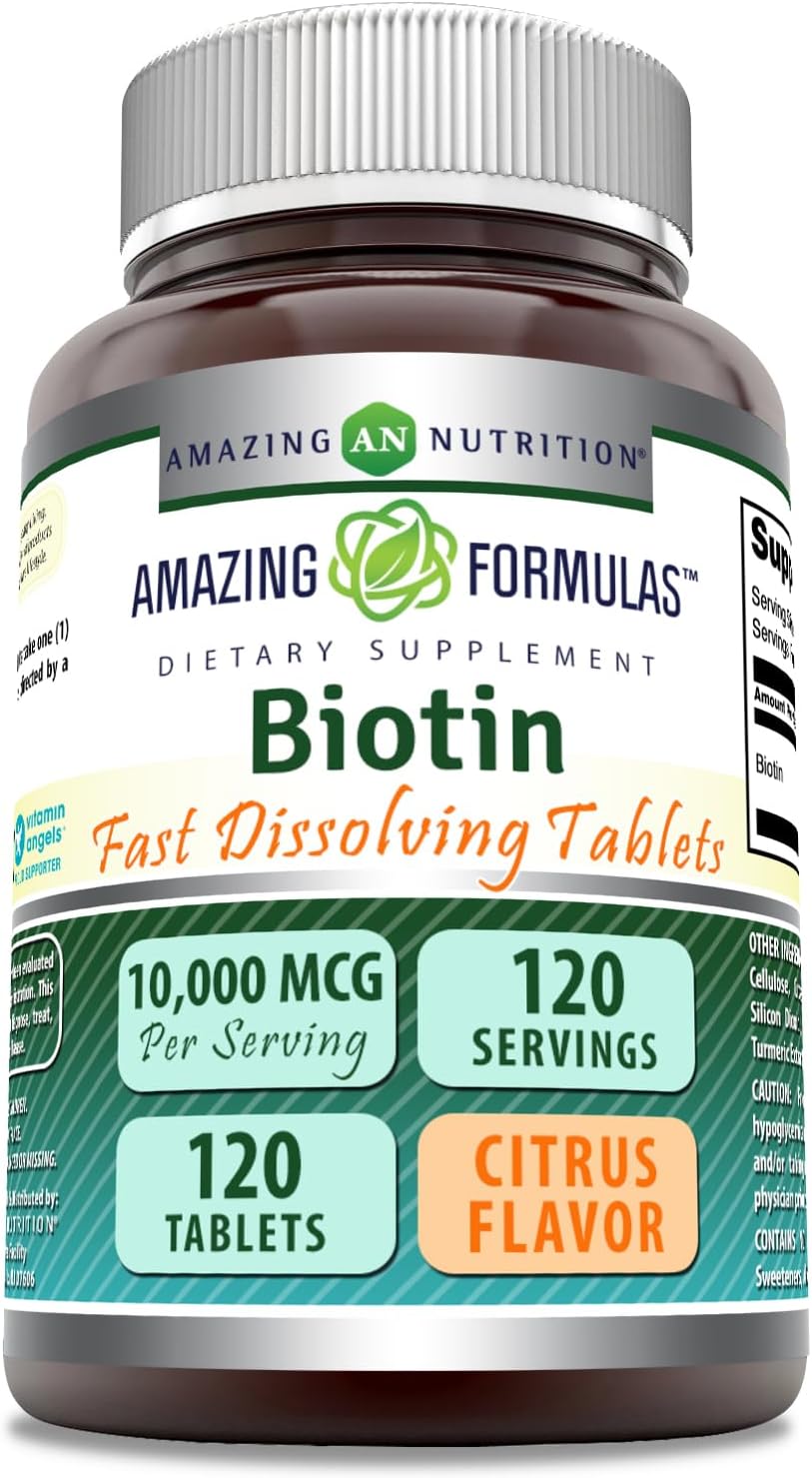 Amazing Formulas Biotin 10,000 mcg | Fast...