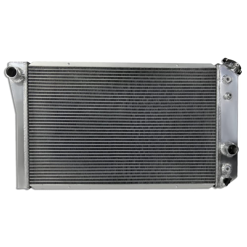 DEMOTOR PERFORMANCE For Chevrolet S10 Blazer V8 1982-2002 Full Aluminum 3 Row Radiator