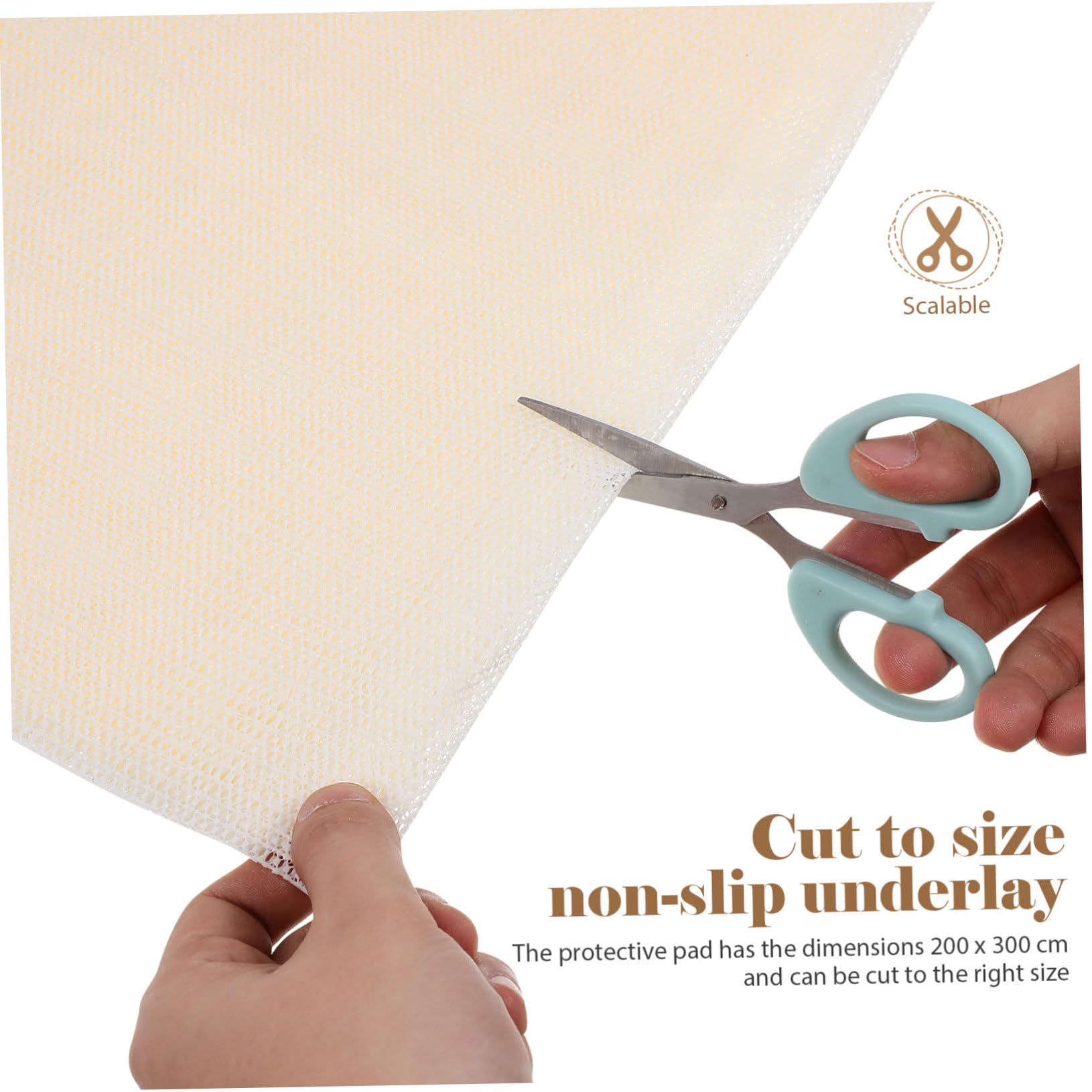 Tapis Antidérapant Protection Sol sous-Tapis Grip Anti-Glisse pour Maison Et Bureau Installation Facile Et Entretien Rapide