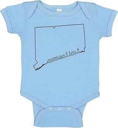 Amazon Com Connecticut Pride Preppy Style 860 3 Baby One Piece Bodysuit Multi Colors Clothing Shoes Jewelry
