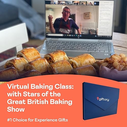 Miniatura 3 de Great British Baking Show Clase Virtual - Hornear interactivo en vivo con ex concursantes - Experiencia de regalo ideal para todos los niveles de