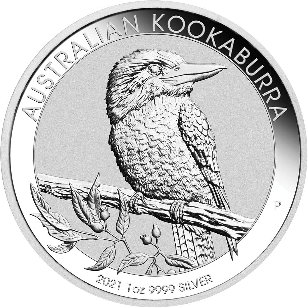 2021 Australian Kookaburra 1oz 銀貨 2021 P Australian Kookaburra One Ounce Silver Coin Dollar Mint
