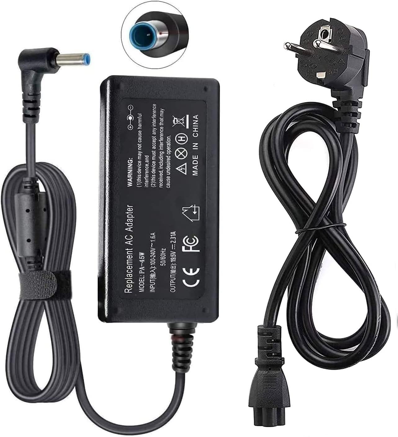Hp Laptop Ladekabel 45W Ladegerät Netzteil für HP Togo