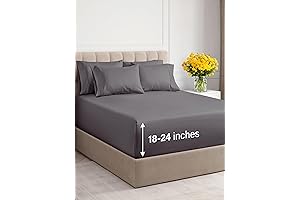 Ultra-Plush Extra Deep Queen Sheet Set: Experience Cloud-Like Comfort in Your Bed