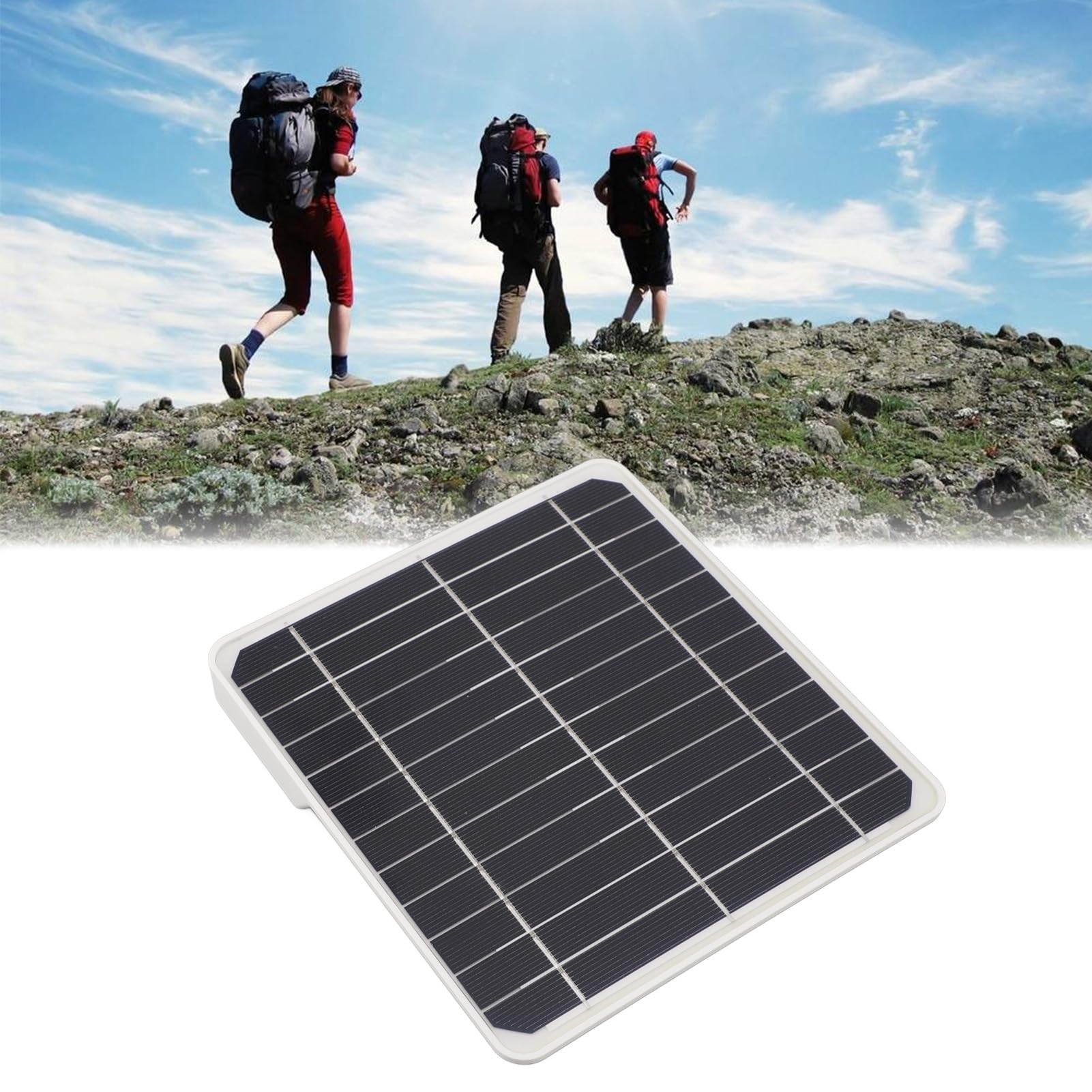 Draagbaar 20W zonnepaneel met USB-C & IP57 - SolarBen
