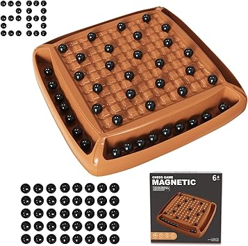 Magnet Game, Family Games for Kids and Adults, Board Games for Kids 8-12, Magnetic Games Ideal for Family and Friend Game Night, 2-4 Players, ChristmasGifts for Grandkids Teen Boys Girls 28pcs