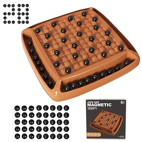 Magnet Game, Family Games for Kids and Adults, Board Games for Kids 8-12, Magnetic Games Ideal for Family and Friend Game Night, 2-4 Players, ChristmasGifts for Grandkids Teen Boys Girls (28pcs)