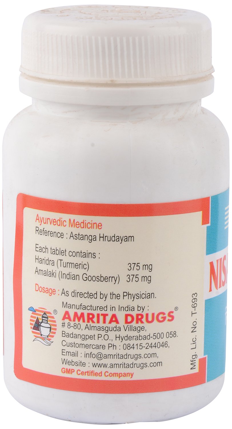Amrita Nisa Amalaki | 90 Tablets | Immunomodulator & Anti-diabetic | Goodness of Amla & Haldi — Amazon image 2