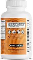 Vista 7 de Bronson Glucosamina, condroitina, cúrcuma y MSM fórmula avanzada para articulaciones y cartílagos, apoya articulaciones saludables, movilidad