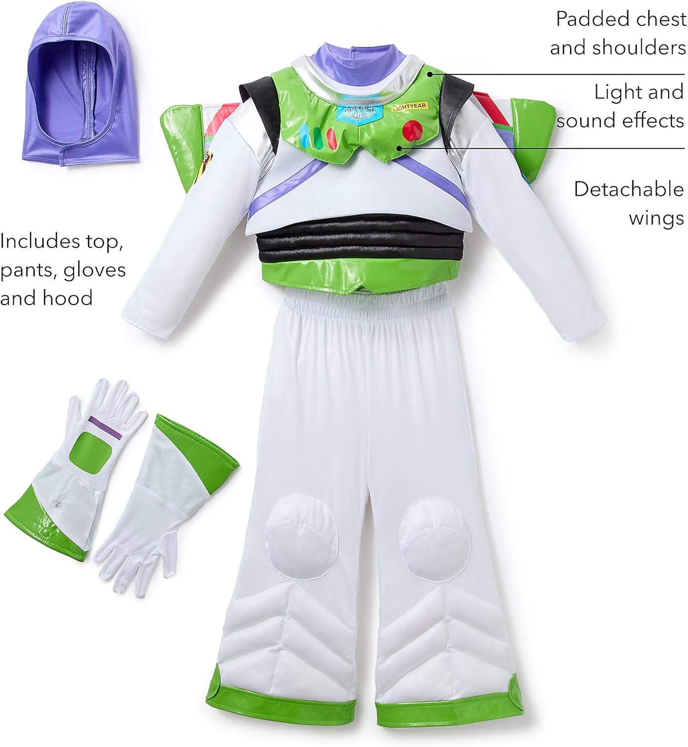 DISNEY STORE Official Boy's Halloween Costumes for Play - Premium Disney Cosplay Dress Up Outfits for Children - Image 3