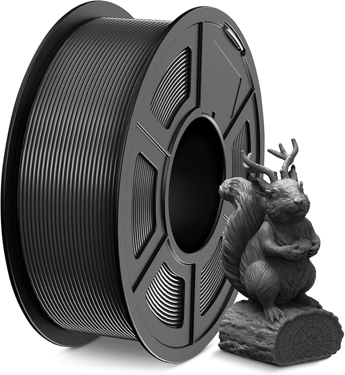 SUNLU PLA Filament 1.75mm,Sauber Gewickelt 3D Drucker Filament PLA 1.75mm,Einfach zu Verwenden