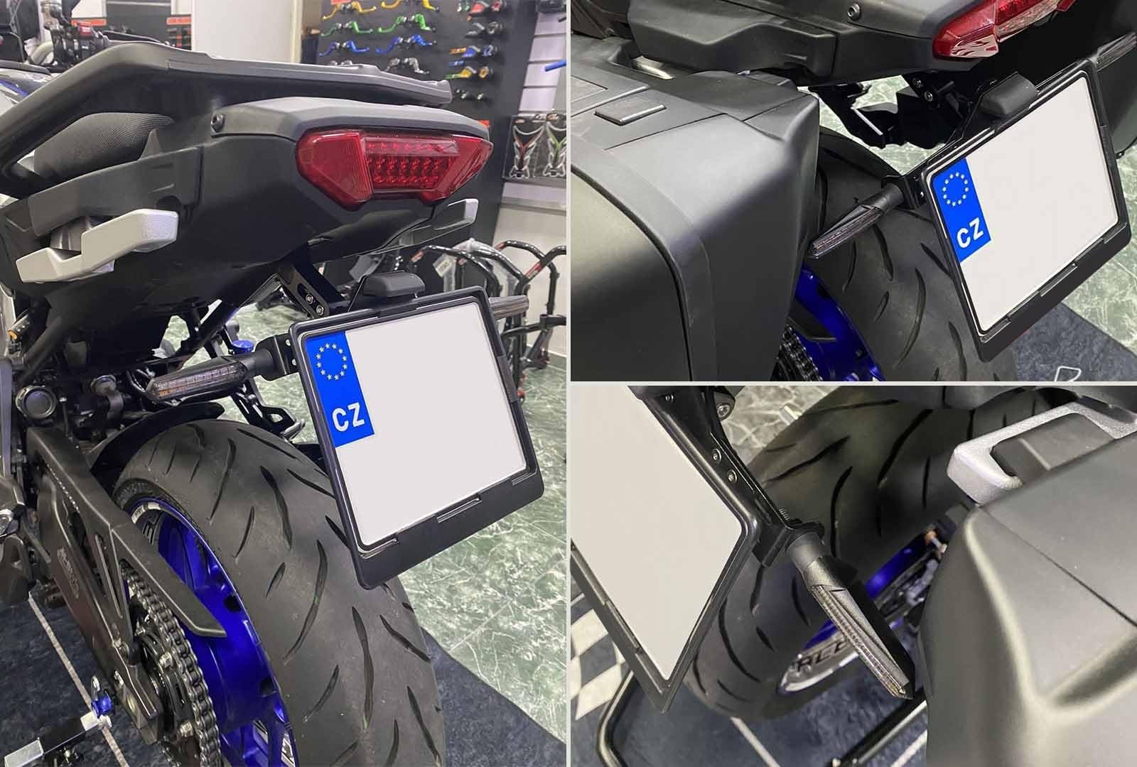 SEFIS Mark Kennzeichenhalter Yamaha MT-09 / Tracer 9 / GT 2021-2023