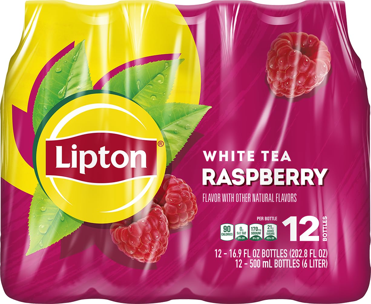 GenericLiptonRaspberry White Tea 16.9 oz Bottles (12 Pack)