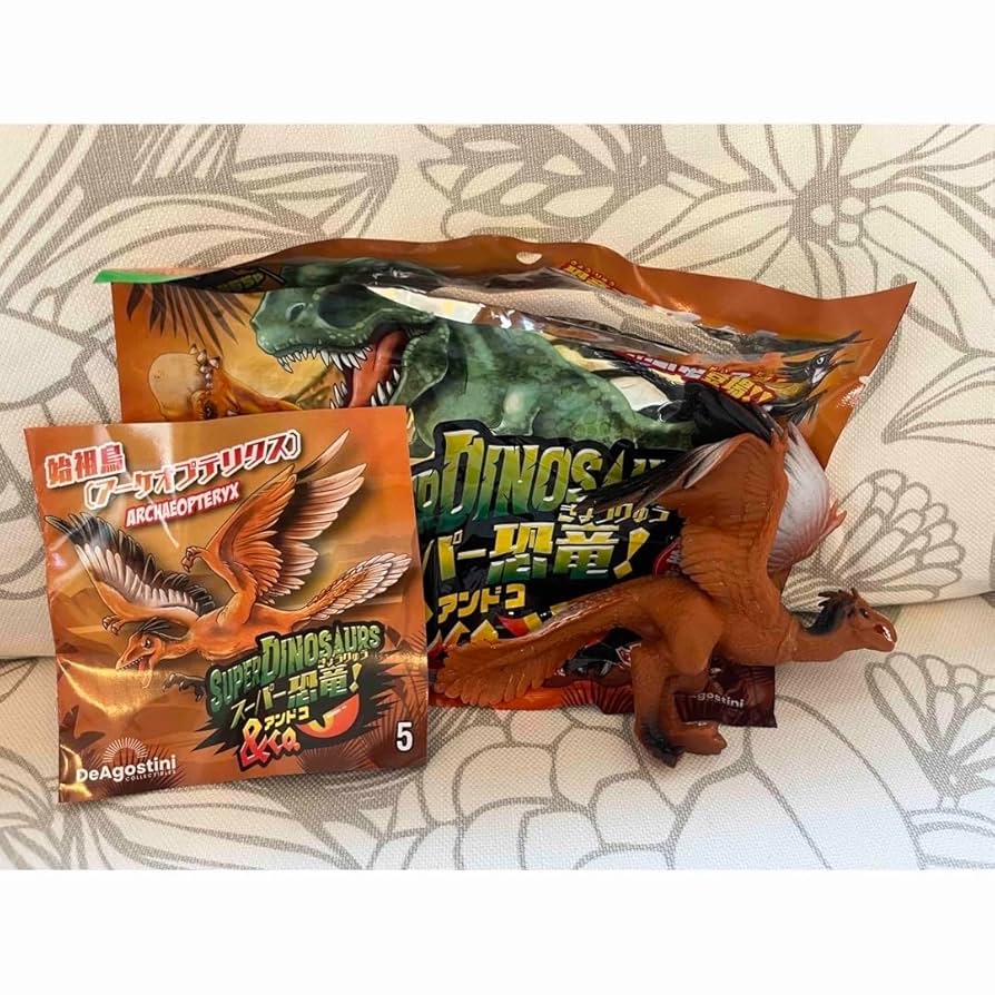 Amazon.co.jp: スーパー恐竜&co. 5.始祖鳥(アーケオプテリクス