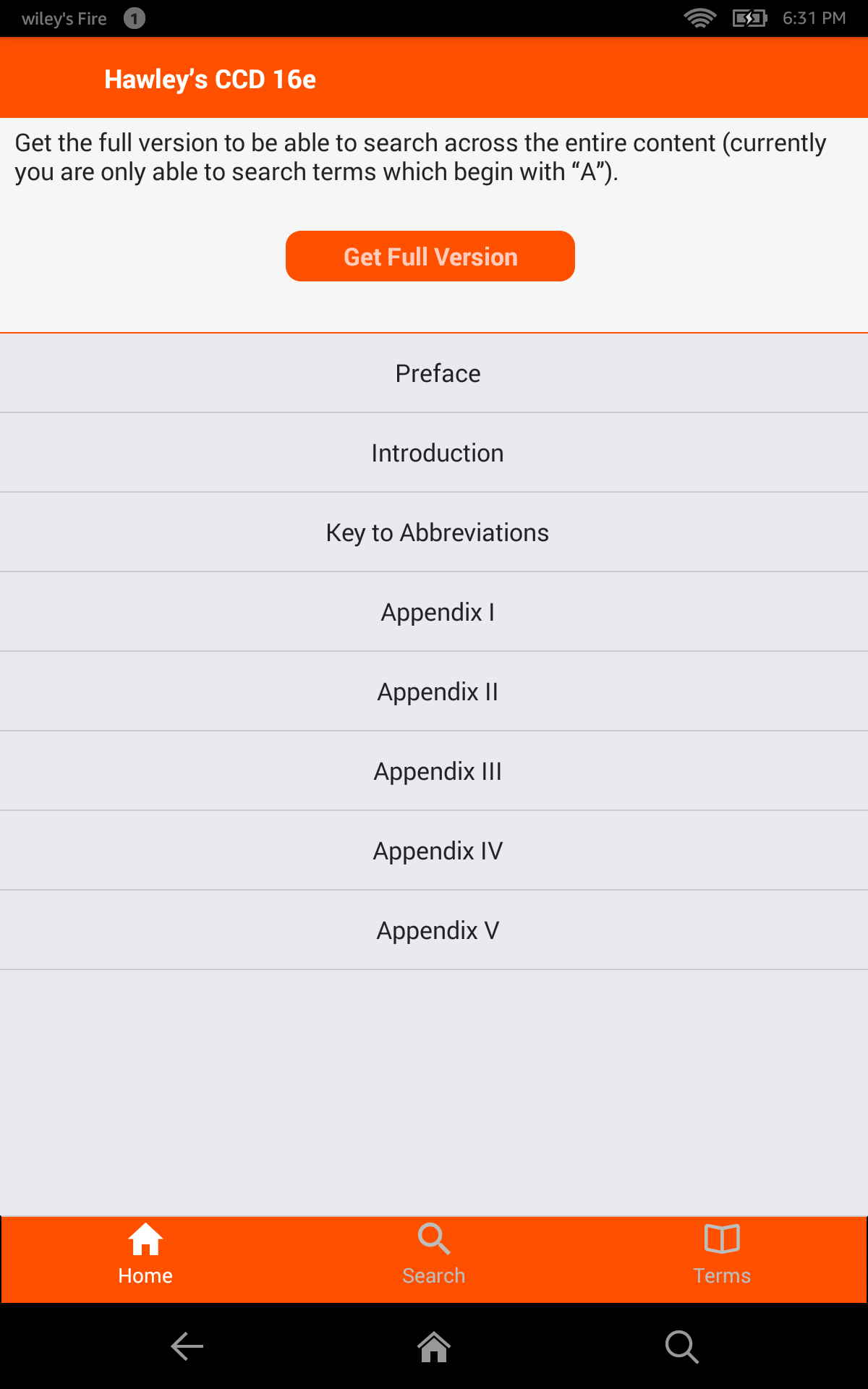 Hawley’s Condensed Chemical Dictionary 16e - App on Amazon Appstore