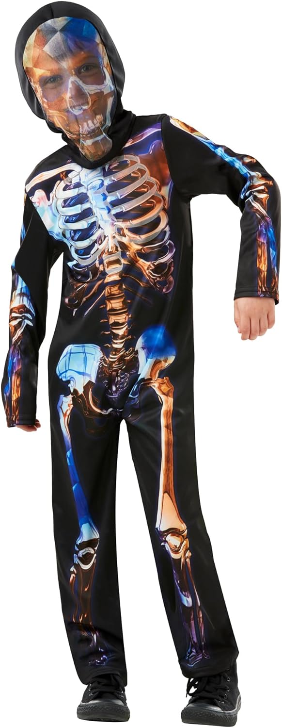 Rubie's Official Skeleton Glow In The Dark, Childs Halloween Costume