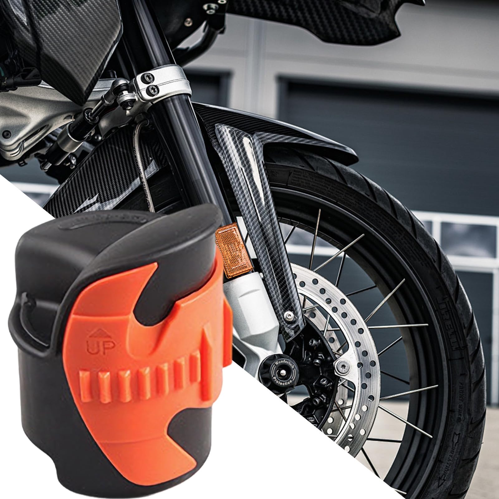 Ammortizzatore per anteriore della moto, ammortizzatore anteriore invertito, strumento di pulizia per riparazione adatto a tutte le guarnizioni della della moto da 45-55 mm