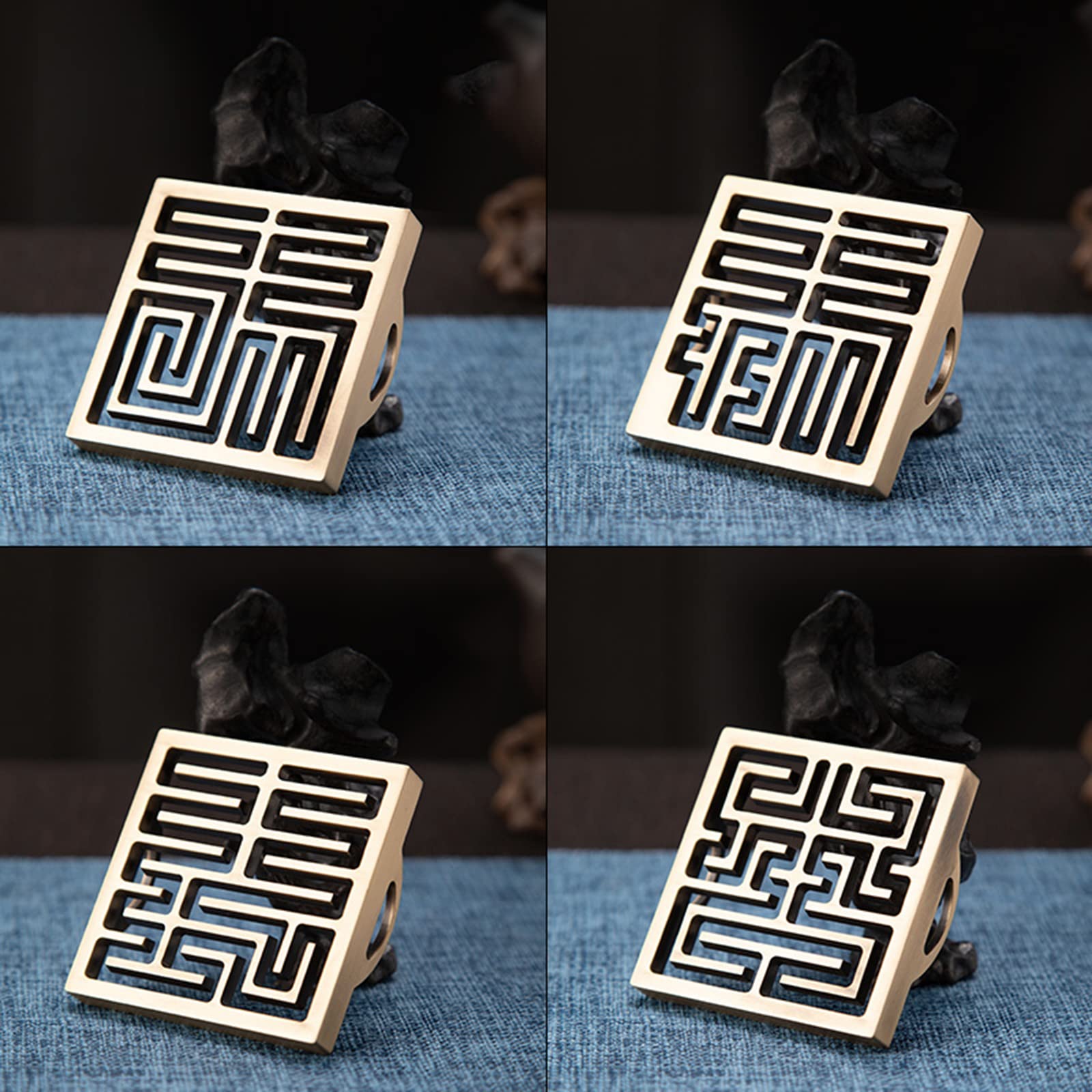 6 cm miedziana forma do kadzidełek, prasa do kadzidełek do popiołu narzędzia do tworzenia pieczęci kadzidełek, aromaterapia kadzideł, akcesoria zapachowe DIY