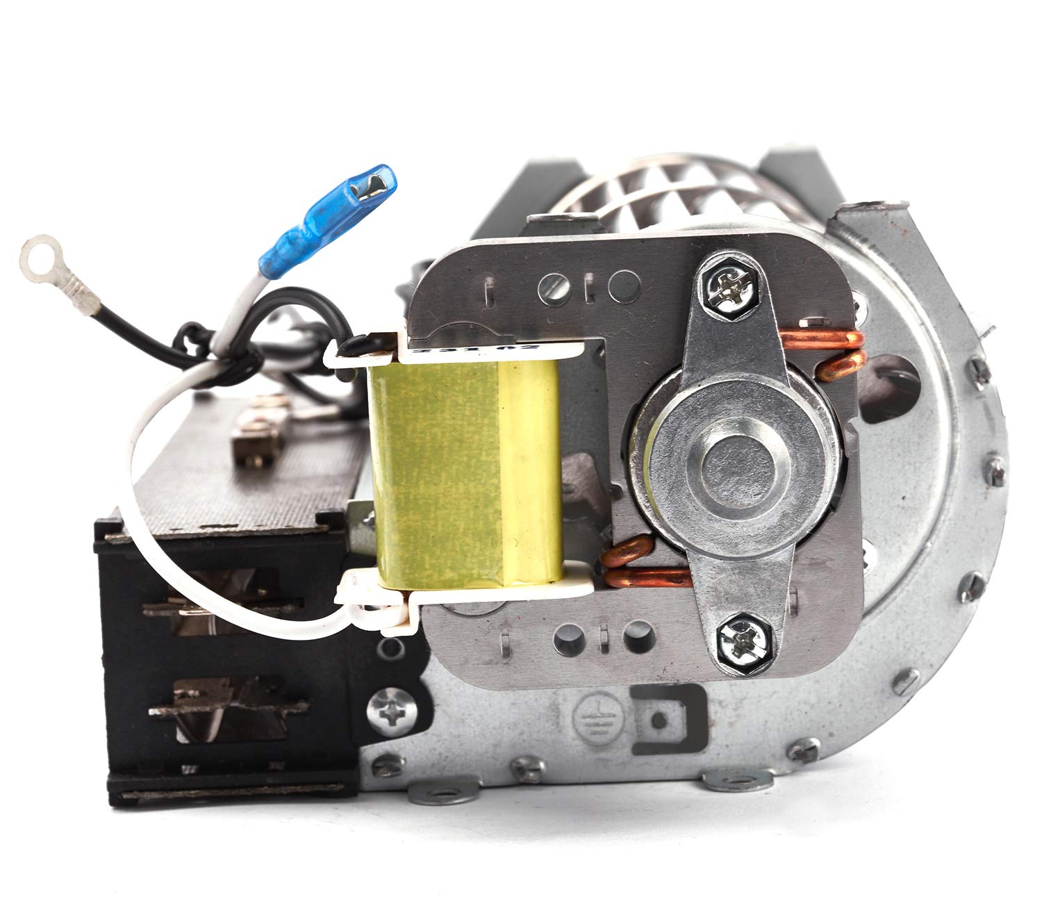 Criditpid Replacement Fireplace Blower Fan with Heating Element for