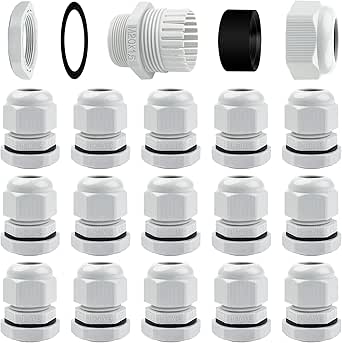 Pack De 10 Glands De Câble Premium M20 étanches IP68 Classées