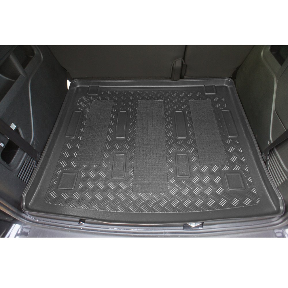 MTM Kofferraumwanne kompatibel mit FIAT Doblo II 2010-2022, Kofferraummatten Passgenaue mit Antirutsch, Widerstandsfähig, Leicht zu waschen und Geruchsneutral, cod. 4157