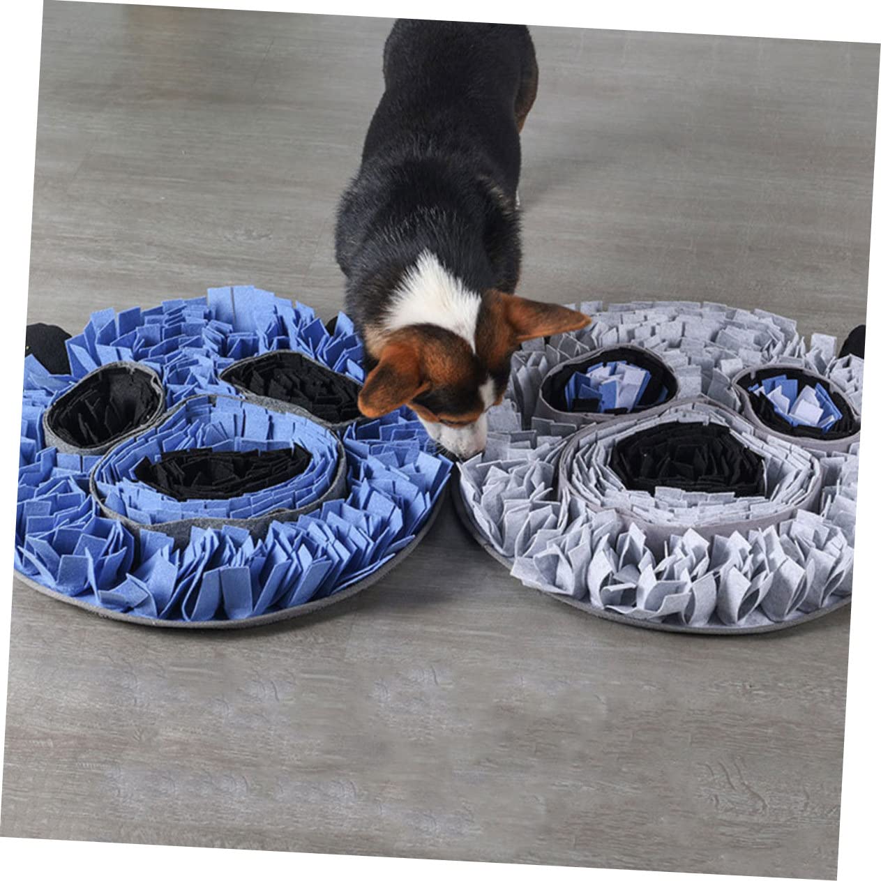 Haushalts Schnüffelmatte in Pandaform aus Filz Interaktives Hundespielzeug zum Energieverbrauch und Snackfinden Niedliches Haustierzubehör für Haushalt
