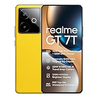 realme GT 7T 5G Smartphone 12+512GB,Amarillo Racing, Schermo da 6.8 pollici