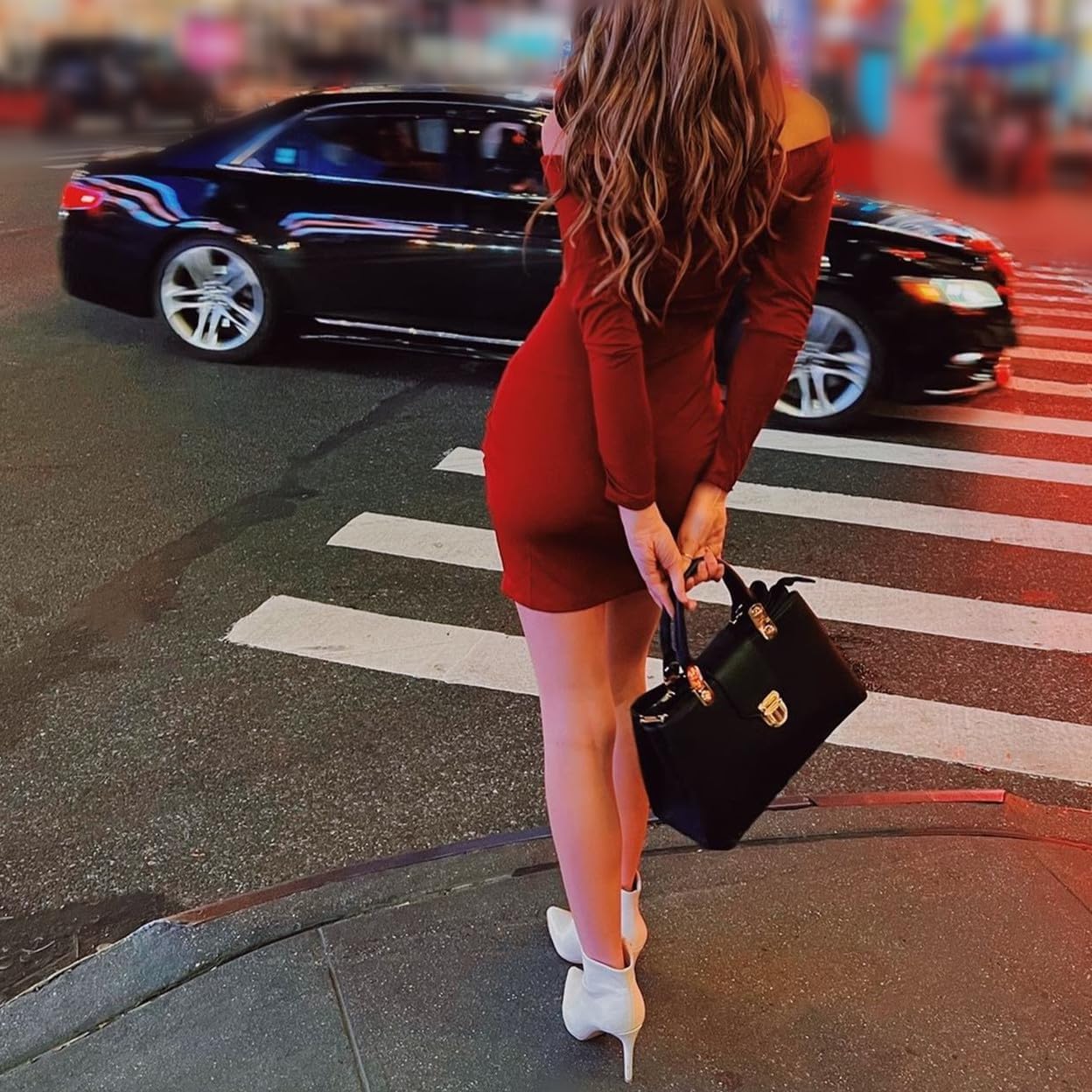 Dasein Women Satchel Handbags Top Handle Purse Medium Tote Bag Vegan Leather Shoulder Bag - Image 2