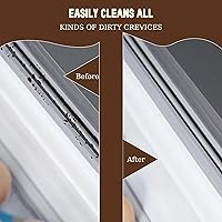 Vista 5 de 3 Piezas Herramienta de Cepillo de Limpieza para Hendiduras Cepillo para Lechada Suministros de Limpieza, Elementos Esenciales para el Hogar Baño