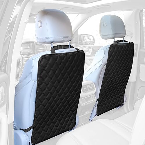 Miniatura 174 de FH Group Neosupreme - Cojines de asiento para automóvil, ajuste universal, cojín para asiento trasero de automóvil con respaldo de silicona Gris