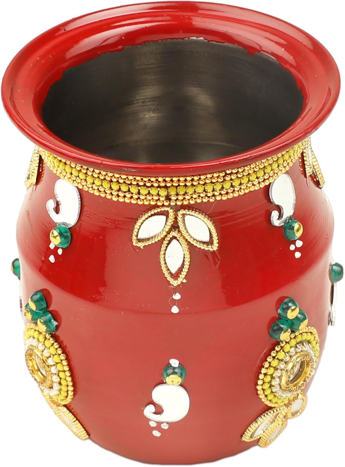 Brass Kalash Lota Pot Utensil Drinkware for Pooja Puja Kit