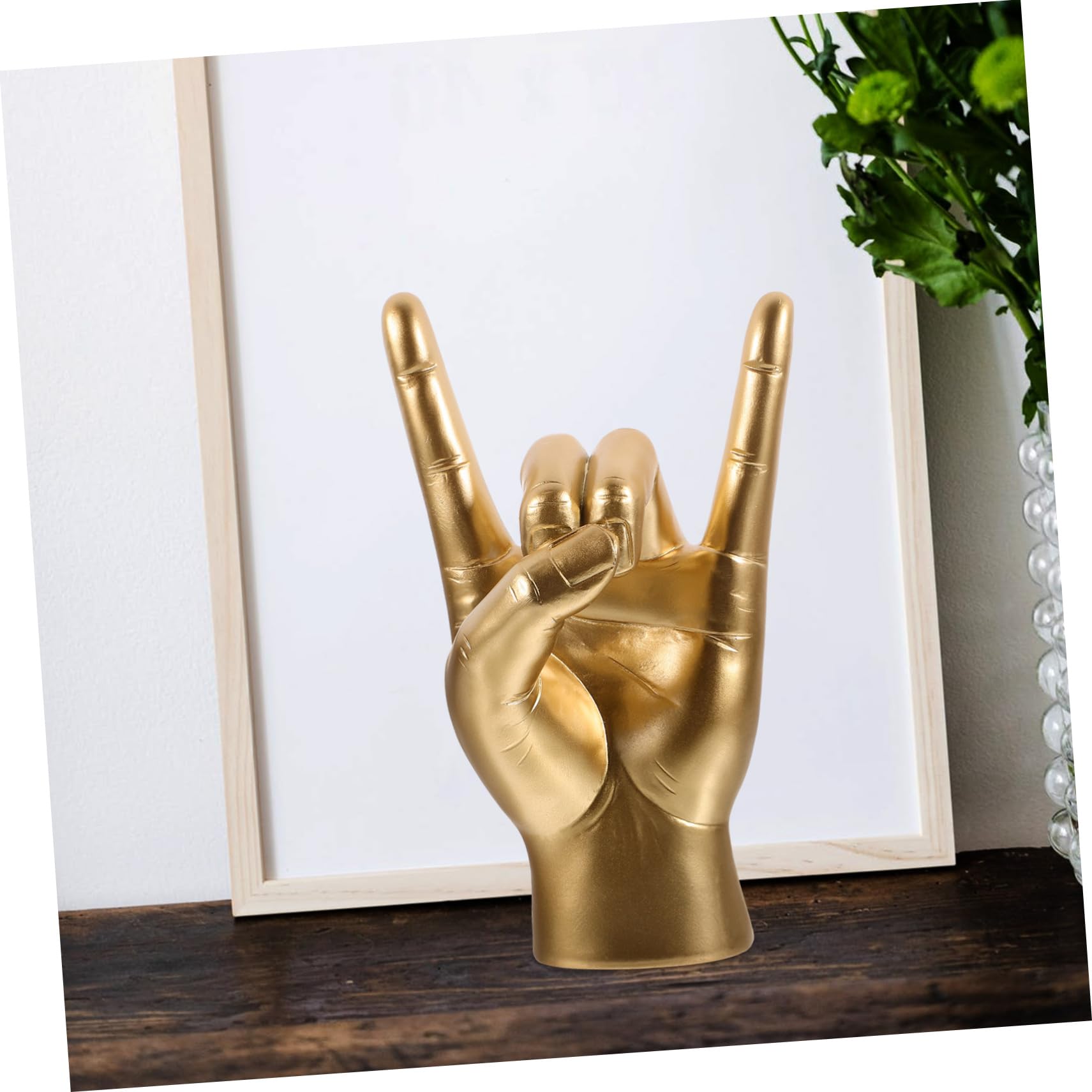Amosfun 3 Pezzi Musica Rock Gesto Modello Ufficio Decorazione Statua Decorare Decorazioni Per La Casa Stile Nordico Scultura Arredamento Camera Da Letto Casa Rock Gesto Ornamento Dito