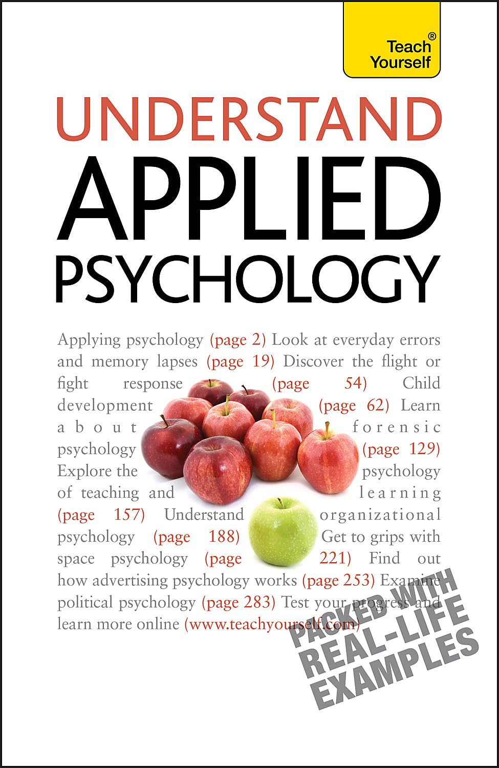 Understand Applied Psychology: Teach Yourself by Nicky Hayes - 9781444100877