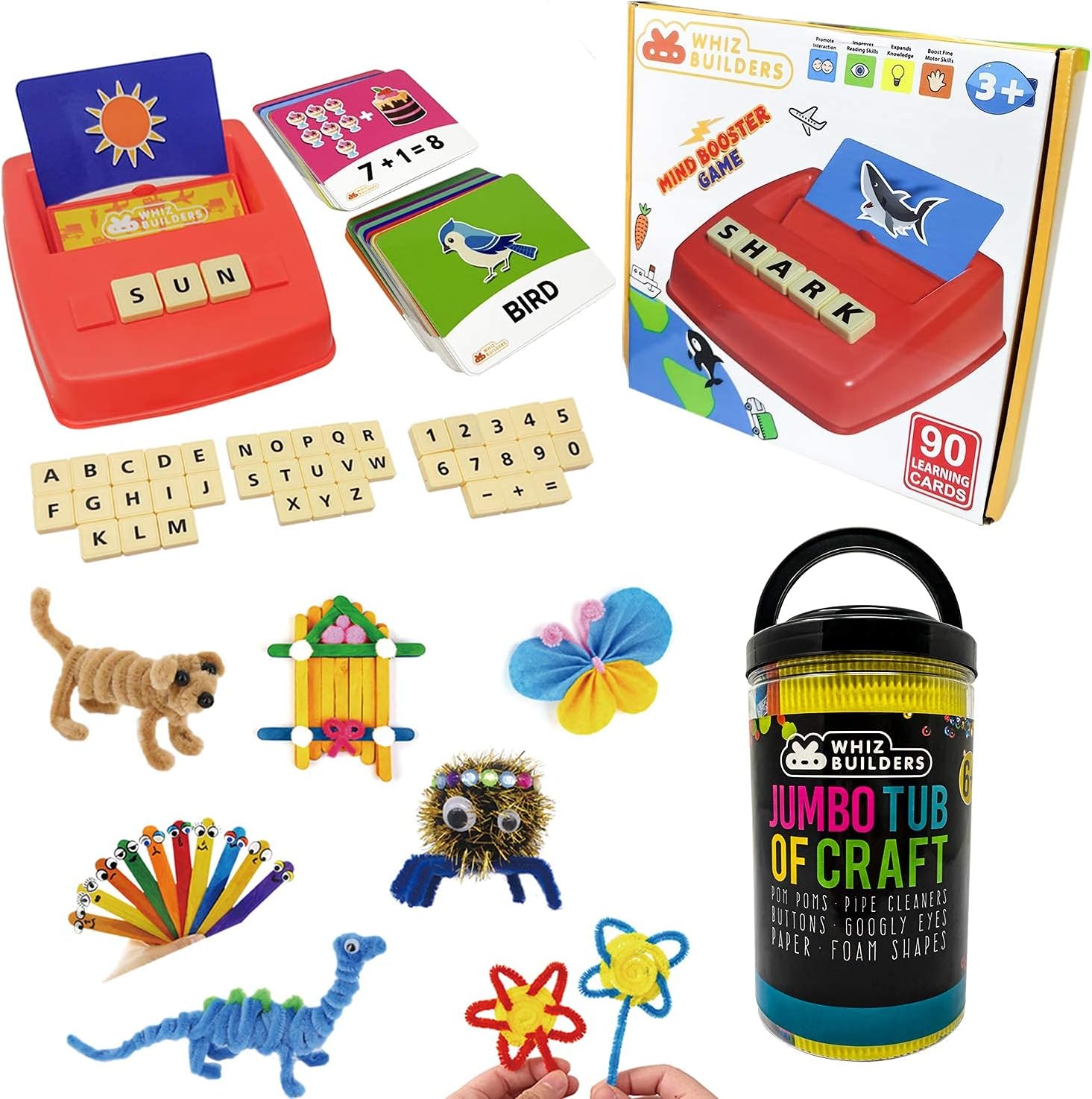 Sight Words Flash Cards Matching Game & Arts and Crafts