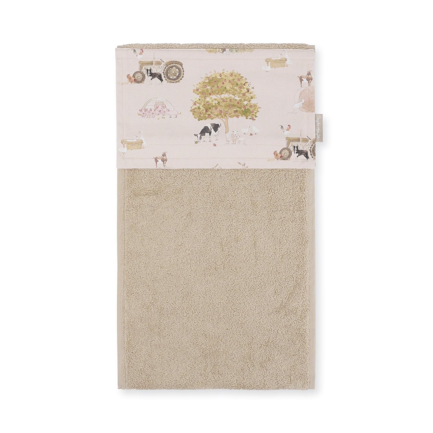 Sophie Allport Neutral Farm Friends Roller Hand Towel