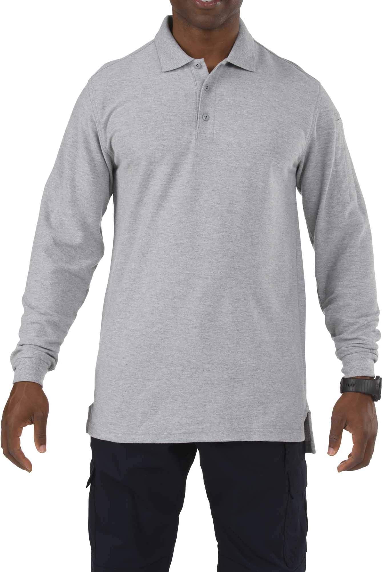 5.11 Men's Men's Utility Long Sleeve Polo Shirt Henley Shirt (Pack of 1)