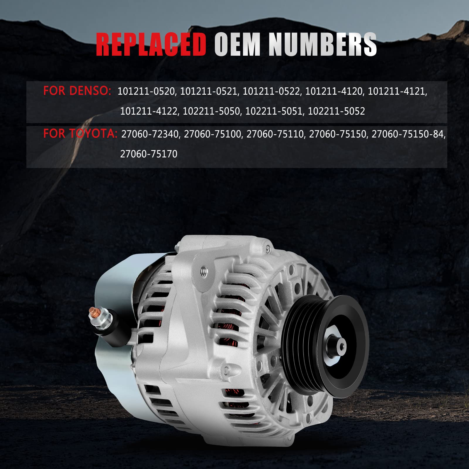 くろまめ Amazon | GDSMOTU 13673 オルタネーター 4Runner 1996-1999 Tacoma